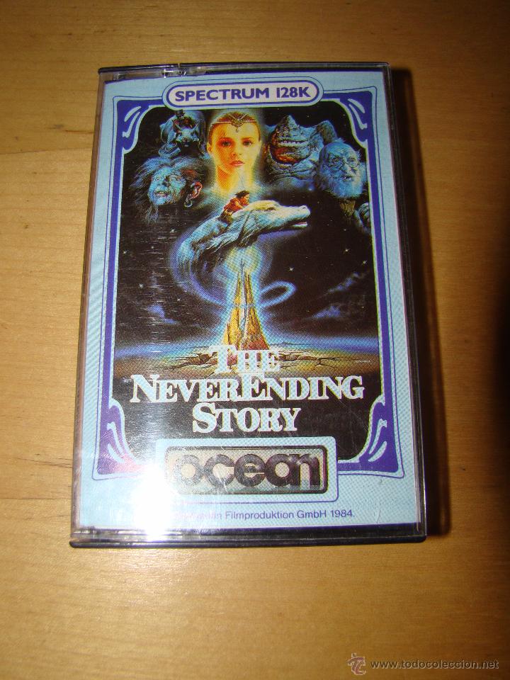 Videojuegos y consolas: Antiguo juego SPECTRUM 128K - LA HISTORIA INTERMINABLE - Foto 1