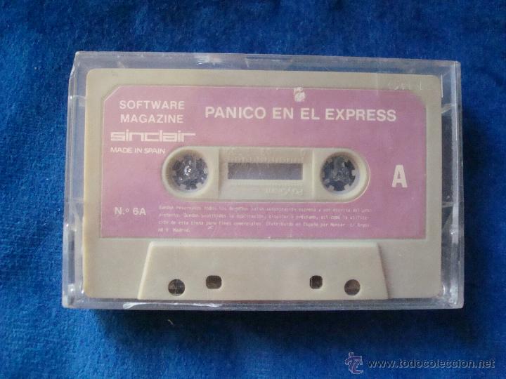 Videojuegos y consolas: panico en el express sin caratula para spectrum - Foto 1