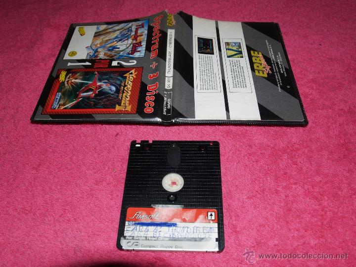 Videojuegos y consolas: SPECTRUM +3 DISK 2 IN 1 THUNDER BLADE Y CYBERNOID 2 SPANISH VERSION - Foto 1