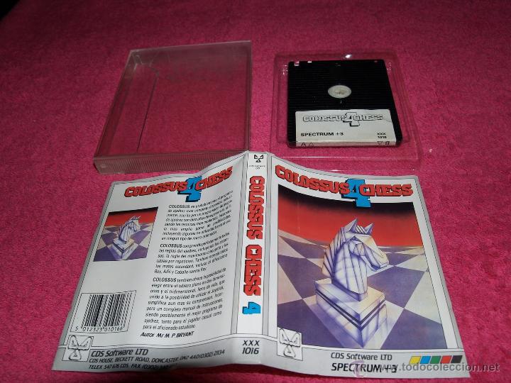 Videojuegos y consolas: GAME FOR SPECTRUM +3 DISK COLOSSUS 4 CHESS SPANISH VERSION - Foto 1