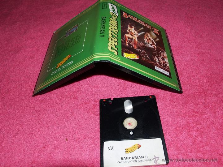 Videojuegos y consolas: GAME FOR SPECTRUM +3 DISK BARBARIAN II SPANISH VERSION PROBADO Y FUNCIONANDO - Foto 1