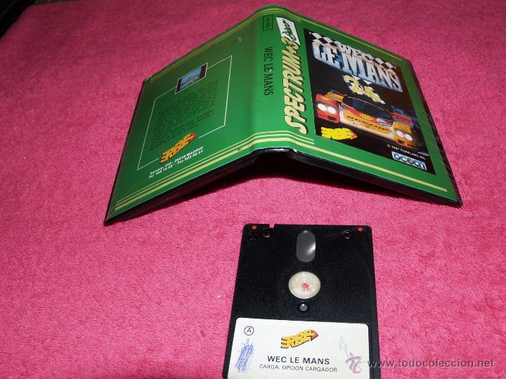 Videojuegos y consolas: SPECTRUM +3 DISK WEC LE MANS SPANISH VERSION PROBADO Y FUNCIONANDO - Foto 1