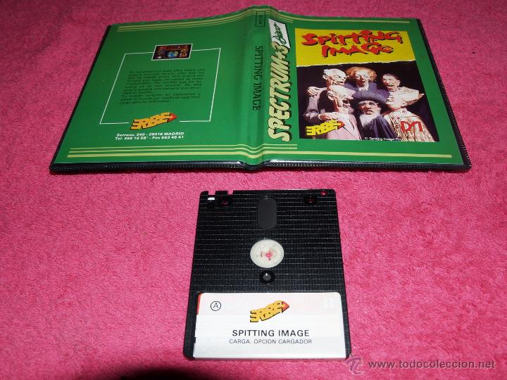 Videojuegos y consolas: SPECTRUM +3 DISK SPITTING IMAGE SPANISH VERSION PROBADO Y FUNCIONANDO - Foto 1