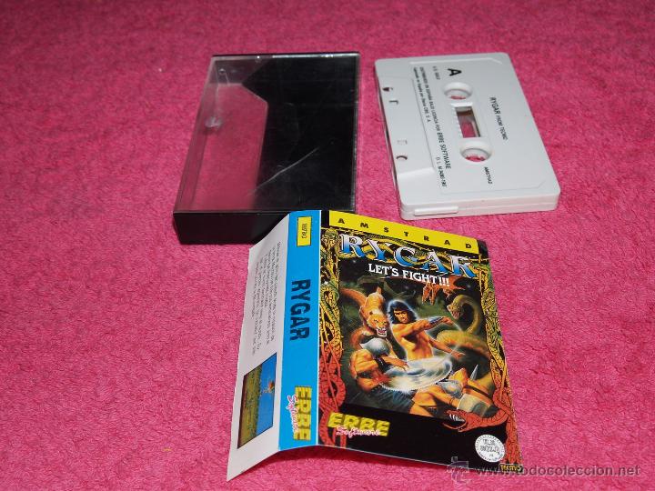 Videojuegos y consolas: GAME FOR SPECTRUM ERBE RYGAR SPANISH VERSION 1987 BY TECMO - Foto 1