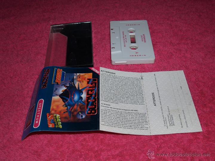 Videojuegos y consolas: GAME FOR SPECTRUM AFTEROIDS SPANISH VERSION ZIGURAT 1988 - Foto 1