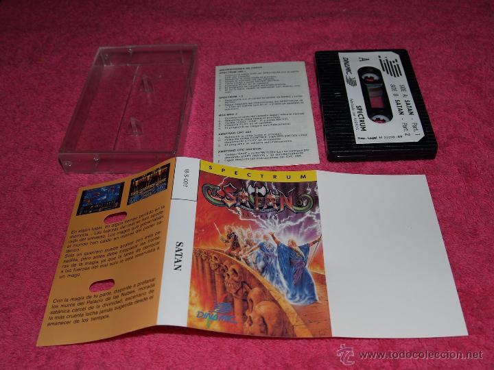 Videojuegos y consolas: GAME FOR SPECTRUM DINAMIC SPANISH VERSION SATAN 1989 - Foto 1