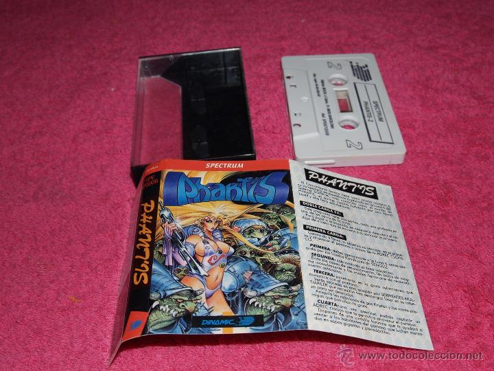 Videojuegos y consolas: GAME FOR SPECTRUM DINAMIC PHANTIS SPANISH VERSION 1987 - Foto 1