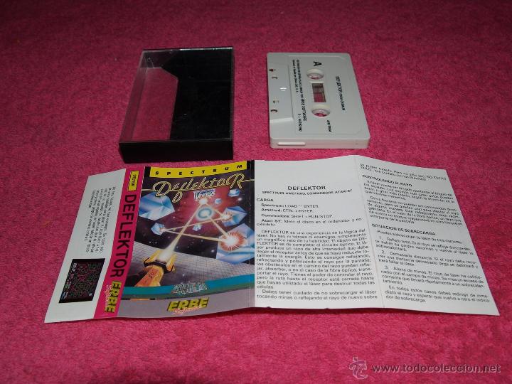 Videojuegos y consolas: GAME FOR SPECTRUM ERBE DEFLEKTOR SPANISH VERSION 1987 GREMLIN - Foto 1