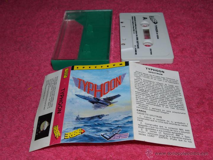 Videojuegos y consolas: GAME FOR SPECTRUM ERBE TYPHOON SPANISH VERSION 1988 IMAGINE - Foto 1