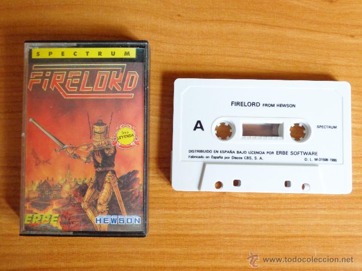 Videojuegos y consolas: JUEGO SPECTRUM FIRELORD. - Foto 1