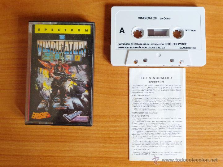 Videojuegos y consolas: JUEGO SPECTRUM THE VINDICATOR. - Foto 1