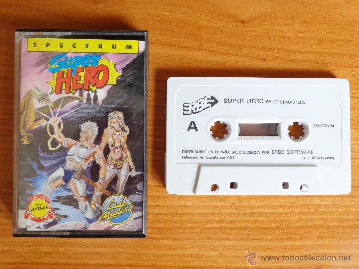 Videojuegos y consolas: JUEGO SPECTRUM SUPER HERO. - Foto 1