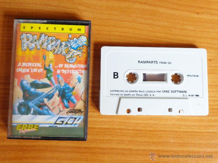 Videojuegos y consolas: JUEGO SPECTRUM RAMPARTS. - Foto 1