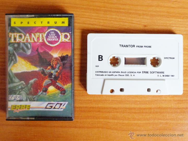 Videojuegos y consolas: JUEGO SPECTRUM TRANTOR. - Foto 1