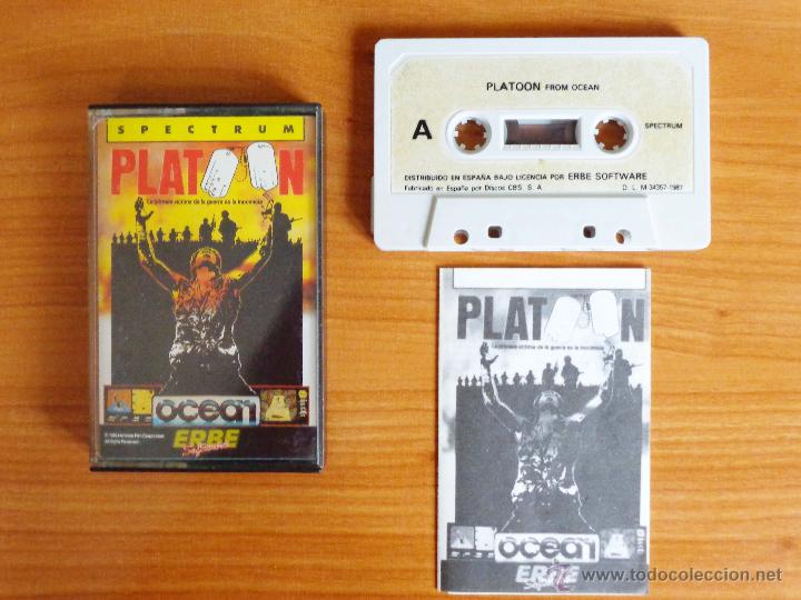 Videojuegos y consolas: JUEGO SPECTRUM PLATOON. - Foto 1