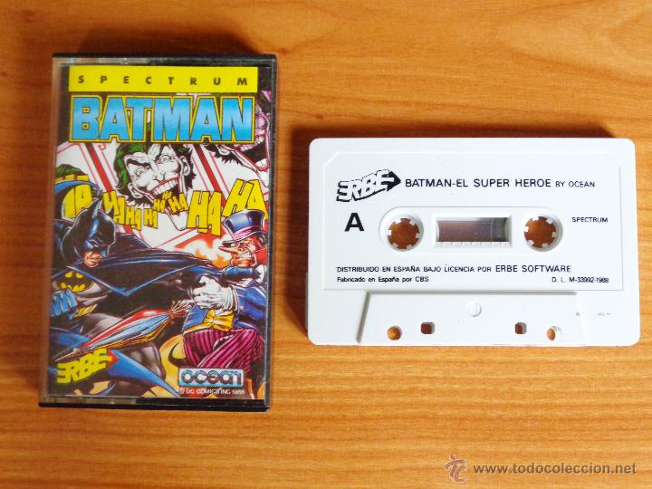 Videojuegos y consolas: JUEGO SPECTRUM BATMAN, EL SUPER HEROE. - Foto 1