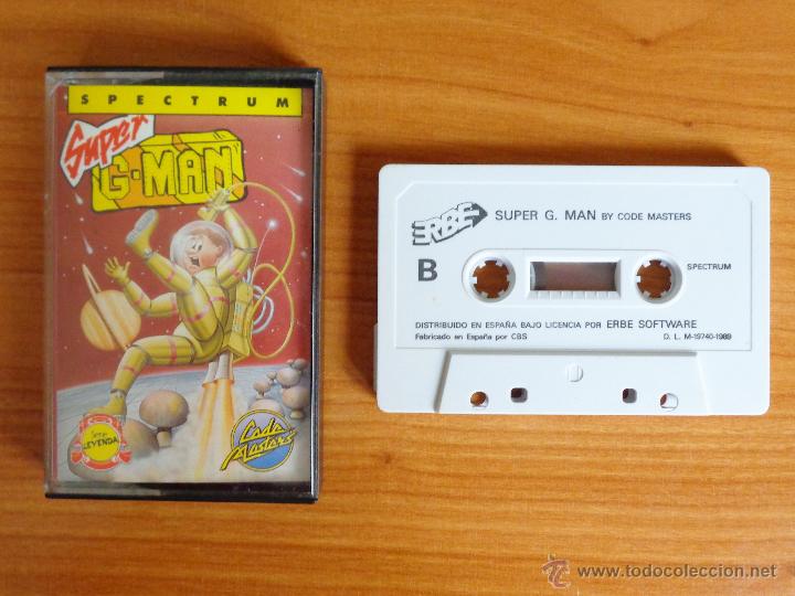 Videojuegos y consolas: JUEGO SPECTRUM SUPER G-MAN. - Foto 1