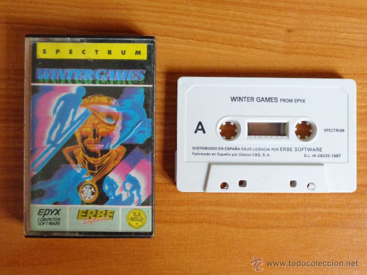 Videojuegos y consolas: JUEGO SPECTRUM WINTER GAMES. - Foto 1
