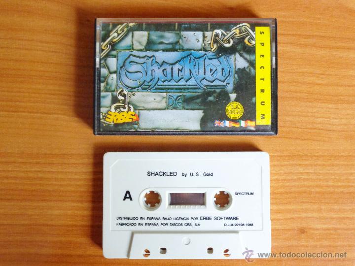Videojuegos y consolas: JUEGO SPECTRUM SHACKLED. - Foto 1