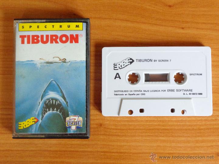 Videojuegos y consolas: JUEGO SPECTRUM TIBUR&Oacute;N. - Foto 1