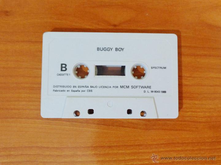 Videojuegos y consolas: JUEGOS SPECTRUM DRAGONS LAIR Y BUGGY BOY. - Foto 2