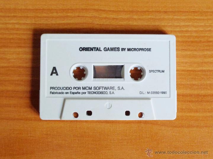 Videojuegos y consolas: JUEGO SPECTRUM ORIENTAL GAMES, SIN CAJA. - Foto 1