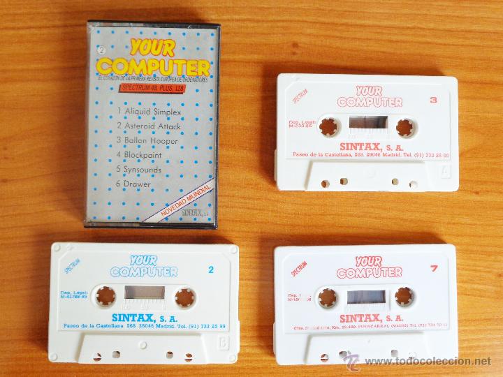 Videojuegos y consolas: SPECTRUM YOUR COMPUTER LOTE. - Foto 1