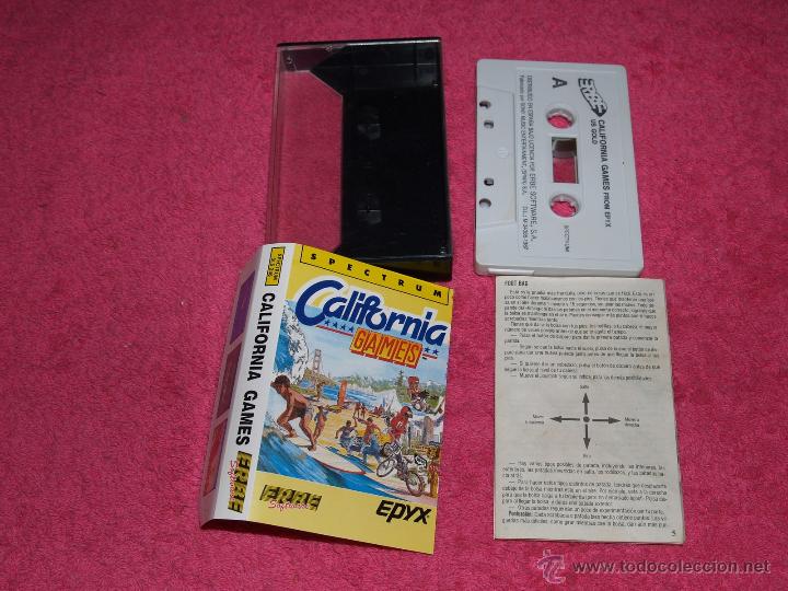 Juego para Spectrum Erbe California Games By Epix 1987