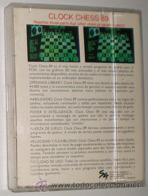 Videojuegos y consolas: Clock Chess 89 [CP Software] 1989 SYSTEM 4 de Espa&ntilde;a [ZX Spectrum] - Foto 2