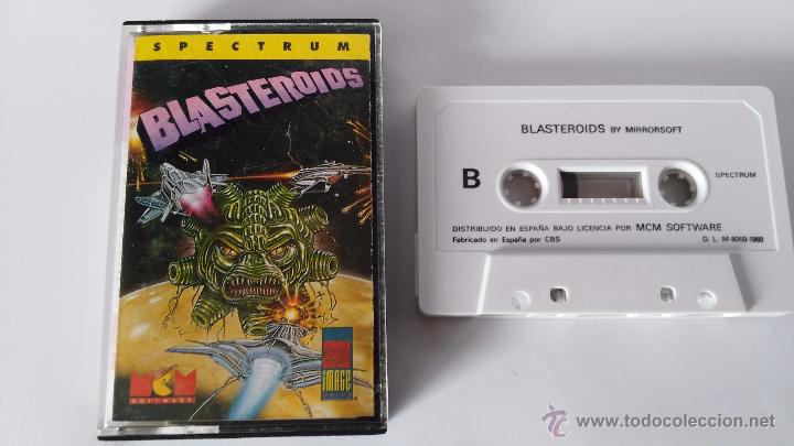 Videojuegos y consolas: spectrum juego  original  blasteroid - Foto 1