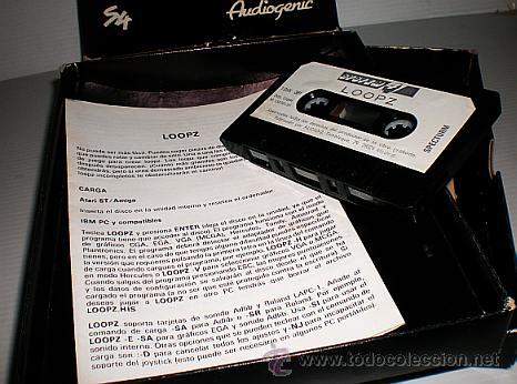 Videojuegos y consolas: Loopz [Data Design Systems / Audiogenic Software] 1991 System 4 de Espa&ntilde;a [ZX Spectrum] - Foto 5