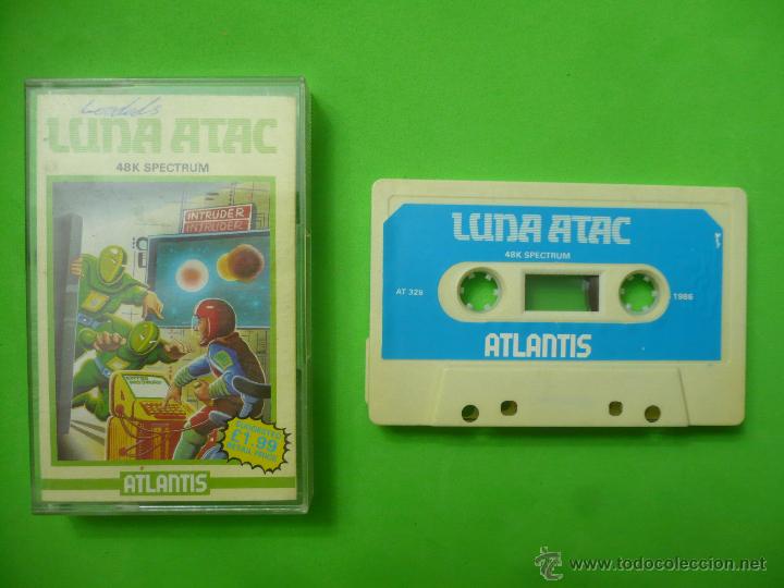 Videojuegos y consolas: JUEGO - SPECTRUM - LUNA ATAC - Foto 1