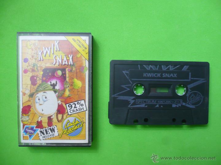 Videojuegos y consolas: JUEGO - SPECTRUM - KWIK SNAX - Foto 2