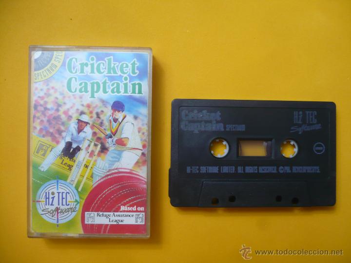 Videojuegos y consolas: JUEGO - SPECTRUM - CRICKET CAPTAIN - Foto 1