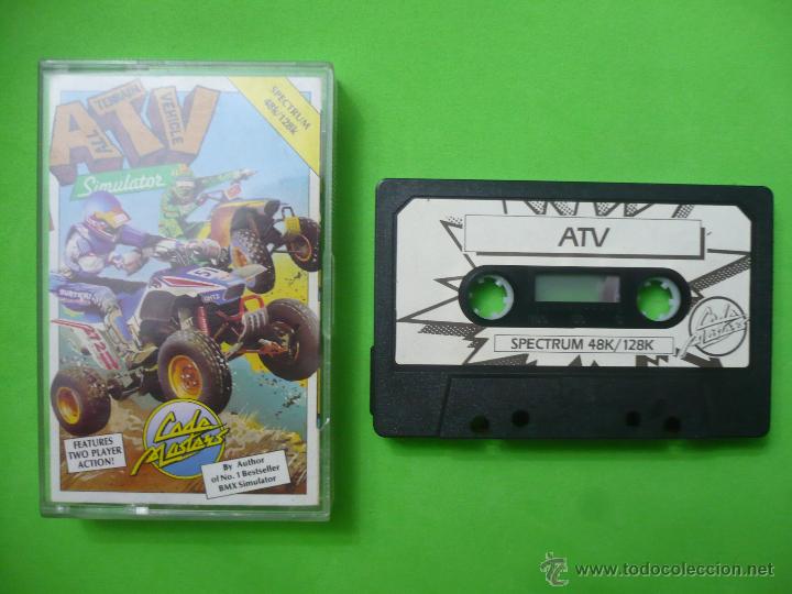 Videojuegos y consolas: JUEGO - SPECTRUM - ATV SIMULATOR - Foto 2