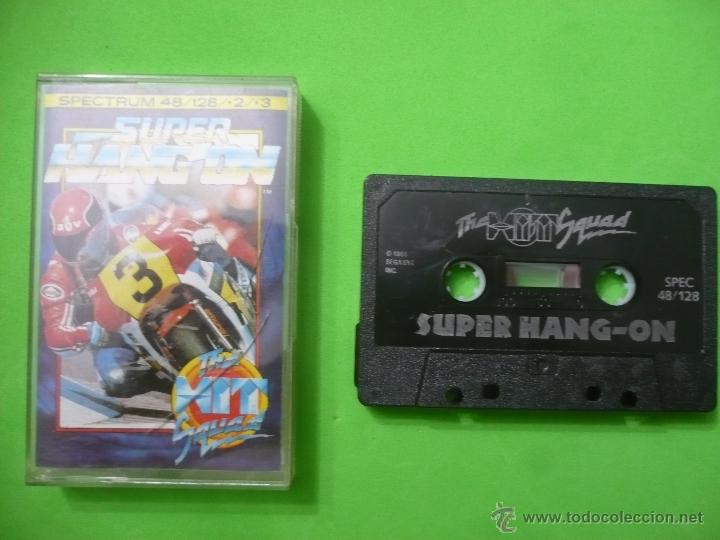 Videojuegos y consolas: JUEGO - SPECTRUM - SUPER HANG-ON - Foto 2