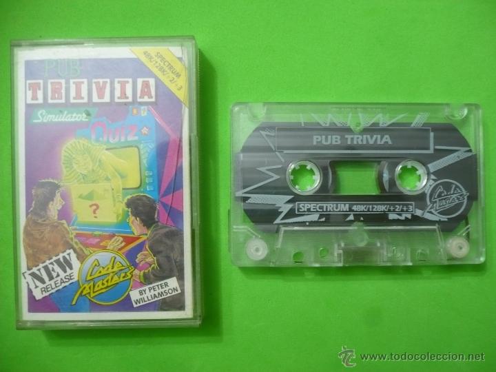 Videojuegos y consolas: JUEGO - SPECTRUM - PUB TRIVIA SIMULATOR QUIZ - Foto 1