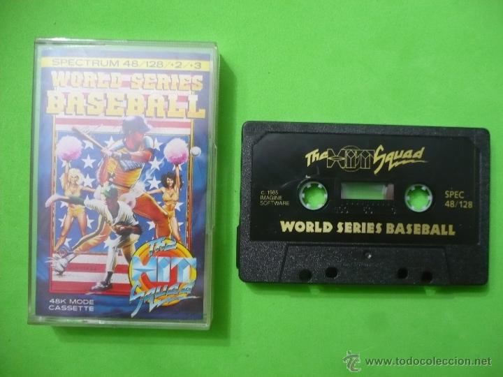 Videojuegos y consolas: JUEGO - SPECTRUM - WORLD SERIES BASEBALL - Foto 1