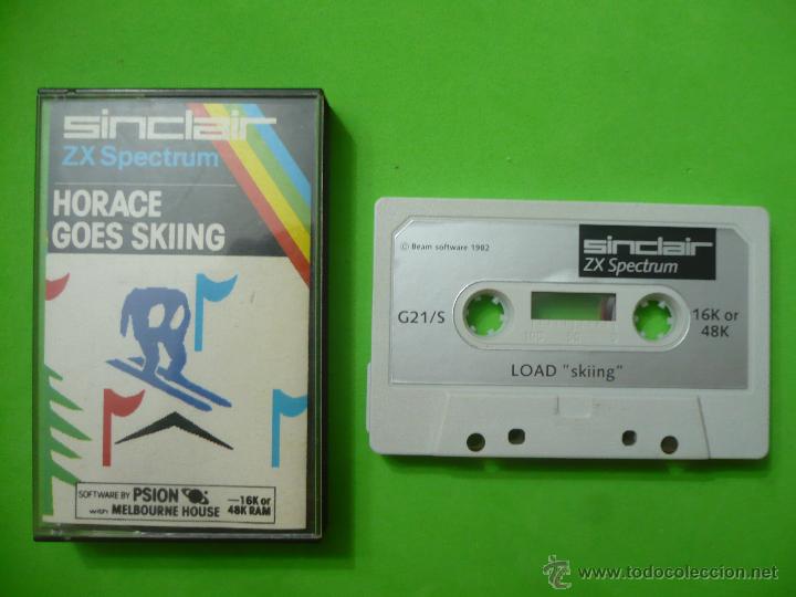 Videojuegos y consolas: JUEGO - SPECTRUM - HORACE GOES SKIING - Foto 1