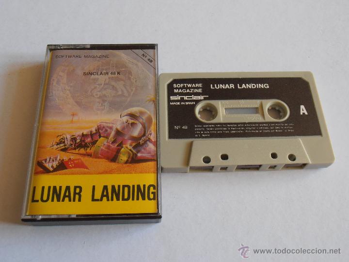 Videojuegos y consolas: CINTA SPECTRUM SOFTWARE MAGAZINE SINCLAIR N&ordm; 4B LUNAR LANDING - Foto 3