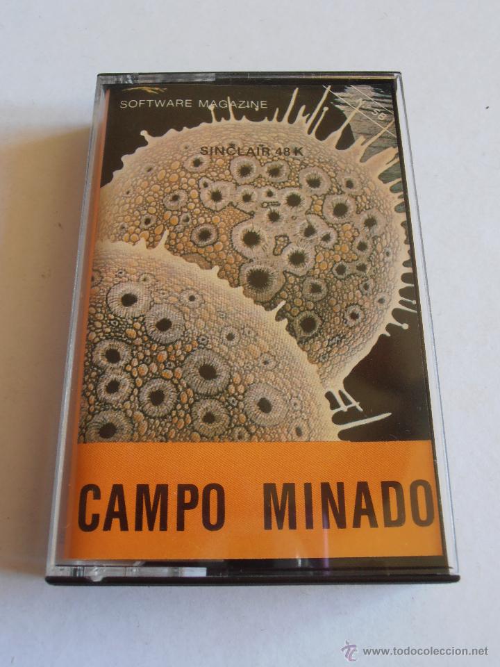 Videojuegos y consolas: CINTA SPECTRUM SOFTWARE MAGAZINE SINCLAIR N&ordm; 5B CAMPO MINADO - Foto 1