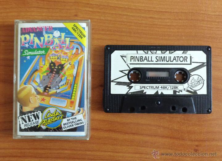 Videojuegos y consolas: JUEGO SPECTRUM ADVANCED PINBALL SIMULATOR. - Foto 1