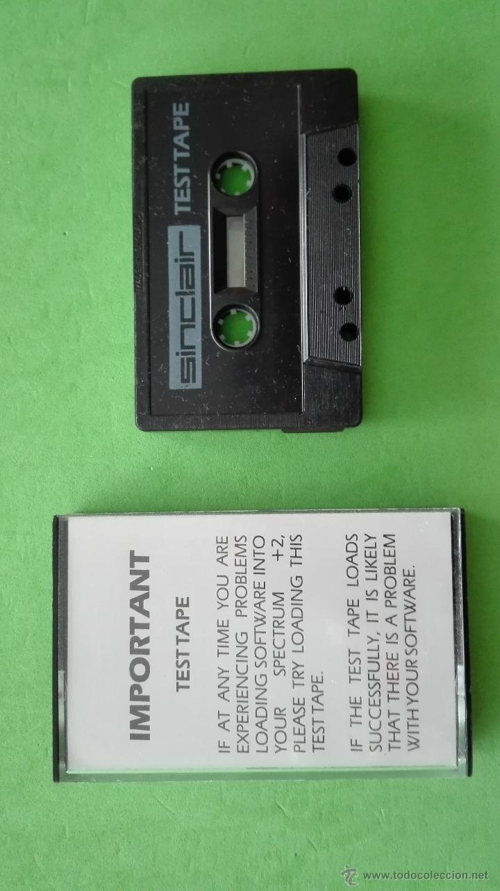 Videojuegos y consolas: SPECTRUM - SINCLAIR TEST TAPE - Foto 2