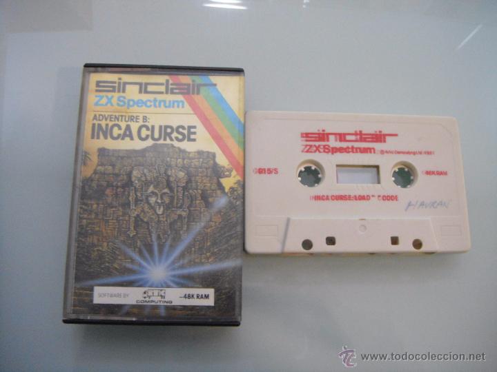 Videojuegos y consolas: SINCLAIR - Z X SPECTRUM - INCA CURSE - Foto 1