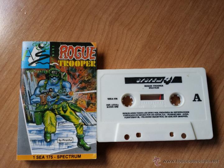 Videojuegos y consolas: ROGUE TROOPER - SPECTRUM - Foto 1