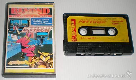 Videojuegos y consolas: Psytron [Psy-Sci / Beyond Software] 1984 [Primera Edici&oacute;n] [ZX Spectrum] - Foto 3