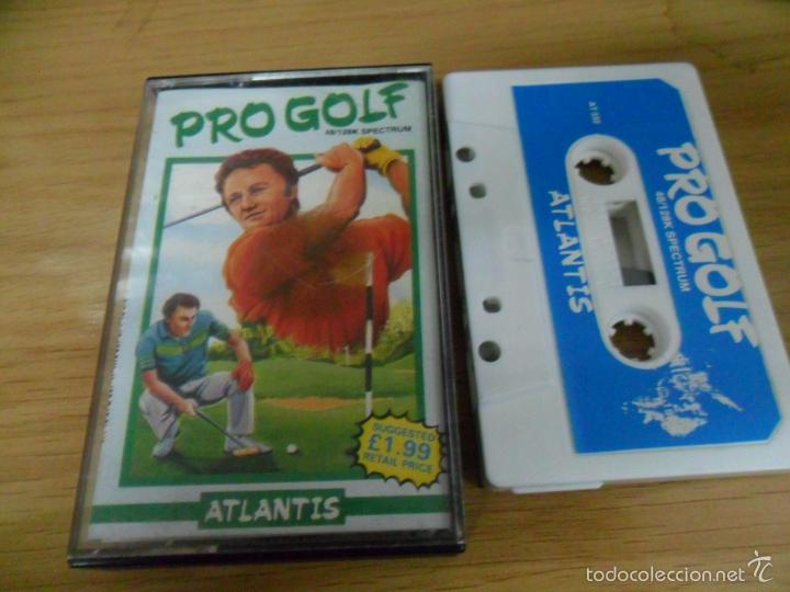 Videojuegos y consolas: Pro golf - Atlantis - Spectrum ZX - - Foto 1