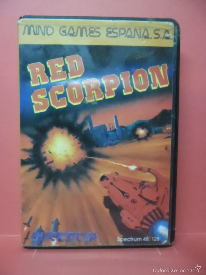Videojuegos y consolas: juego spectrum - red scorpion - - Foto 1