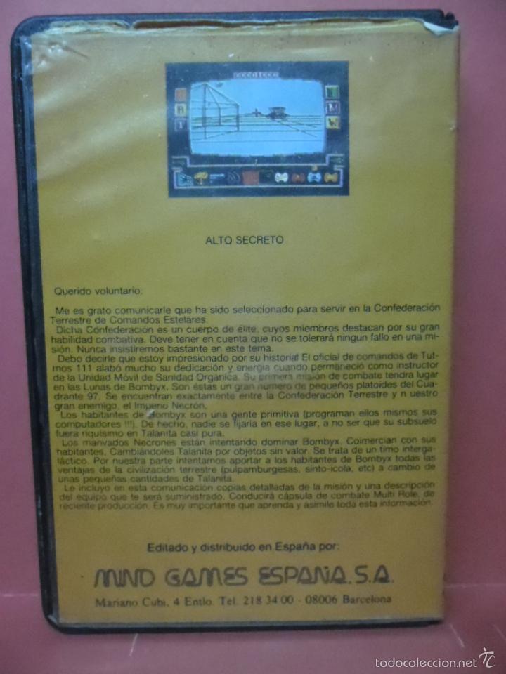Videojuegos y consolas: juego spectrum - red scorpion - - Foto 2