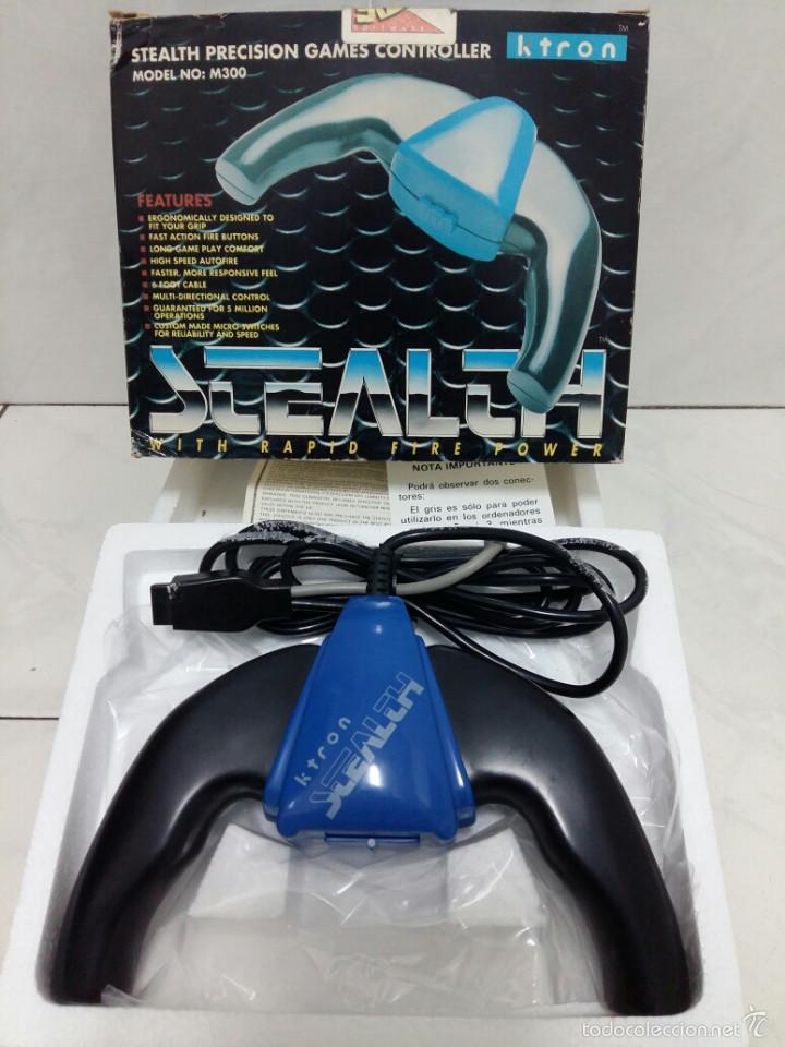 Videojuegos y consolas: Joystick Stealth de Ktron (Atari, Commodore, Amiga, Amstrad, Spectrum) No funciona - Foto 1